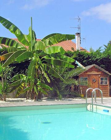 Chambre d’hôte pour 3 personnes, avec jardin et piscine dans les Landes