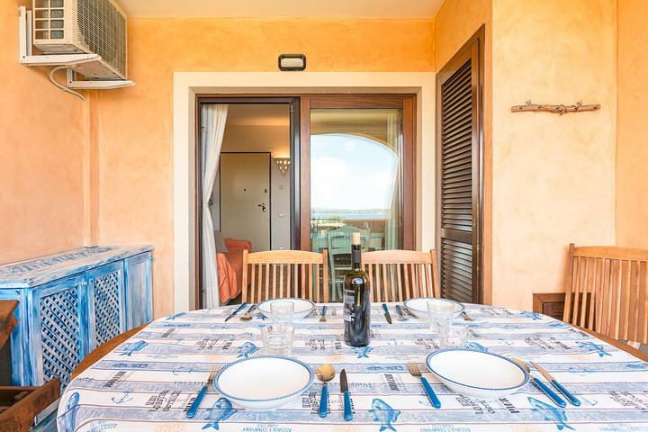 Gîte pour 4 personnes, avec balcon et jardin à Pittulongu - 4