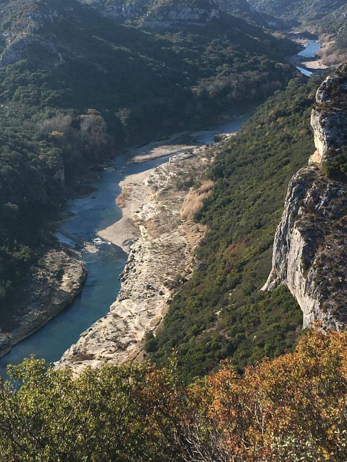 Chambre d’hôte pour 6 personnes avec vue in Collias, Région de Nîmes