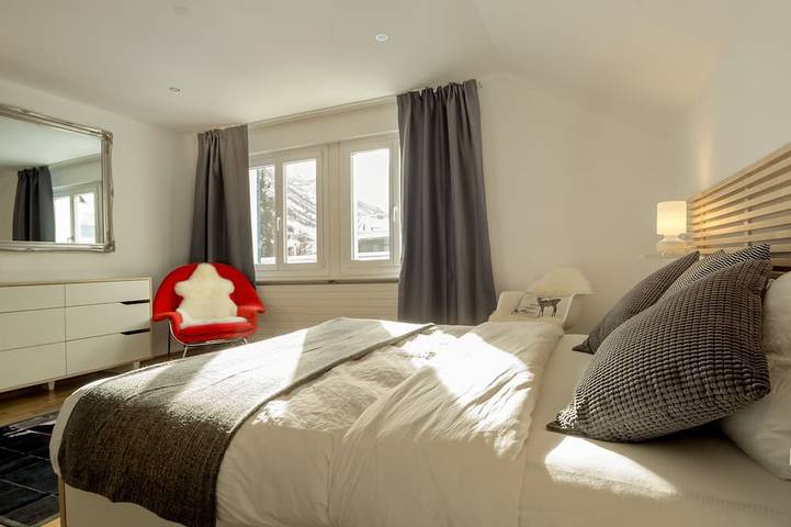 Gîte pour 12 personnes, avec jardin et sauna, animaux acceptés à Andermatt - 4