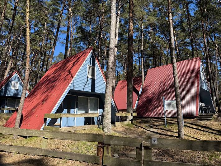 Ferienhaus für 4 Personen, mit Terrasse und Ausblick in Trassenheide