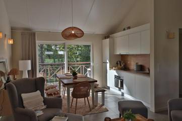 Maison de campagne pour 4 personnes, avec vue et balcon à Somme-Leuze