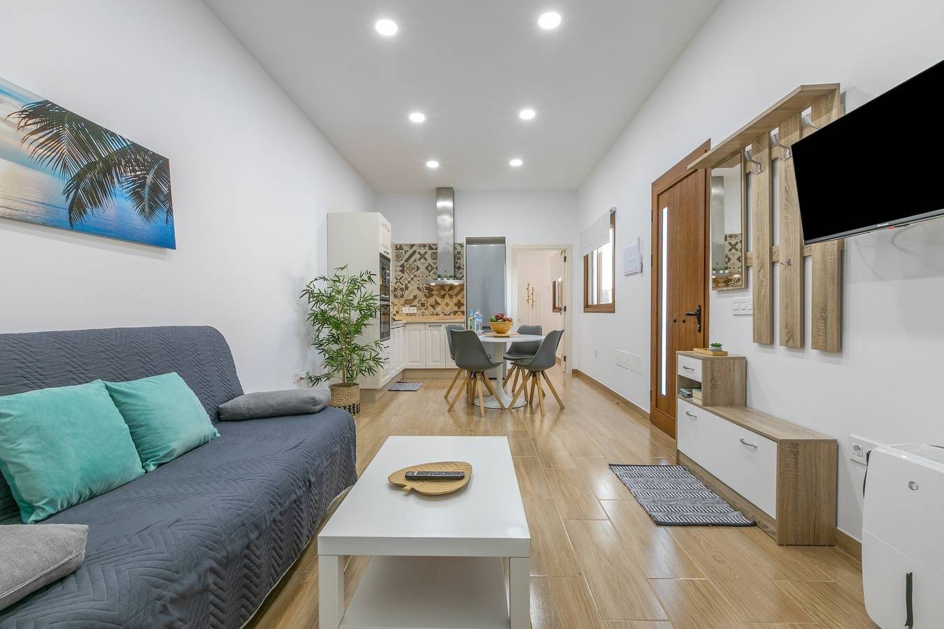 Ferienhaus Vista Valle mit Meerblick, Terrasse und Wlan in La Orotava, Teneriffa Nord