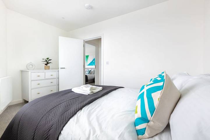 Appartamento intero, High Floor Flat City and River View in Tower Hamlets, Londra
