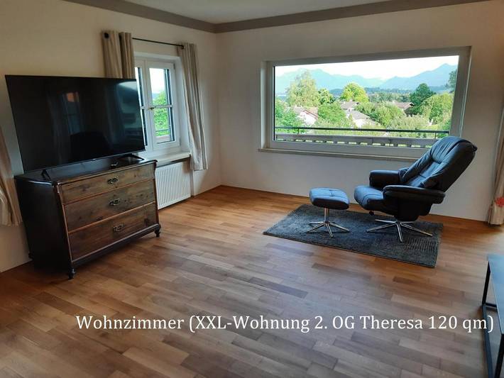 Ferienwohnung für 4 Personen, mit Balkon und Seeblick sowie Ausblick in Rimsting - 4