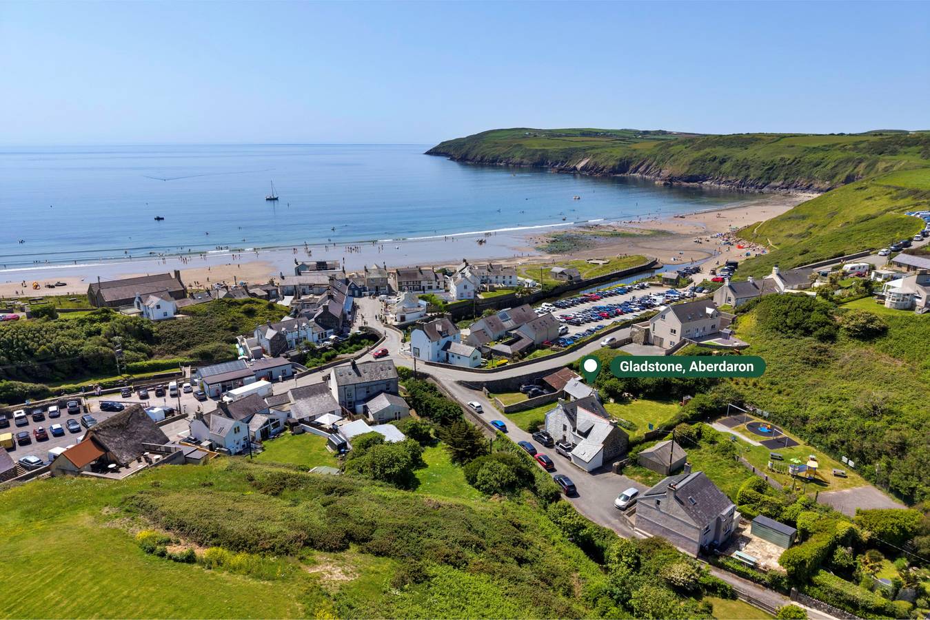 Gladstone in Aberdaron, Gwynedd