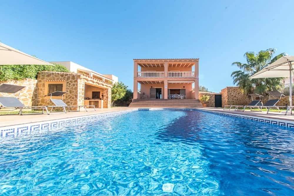 Villa San Jordi Ibiza, 1,5 km Strand Salinas, 1,5 km Strand Den Bossa Beste Lage in Sant Jordi de ses Salines, Sant Josep de sa Talaia