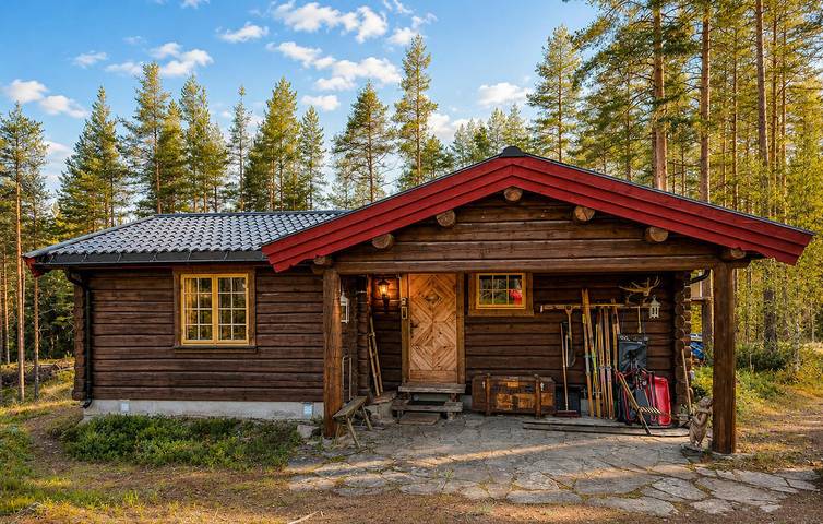 Hus för 7 Personer, med Trädgård i Trysil