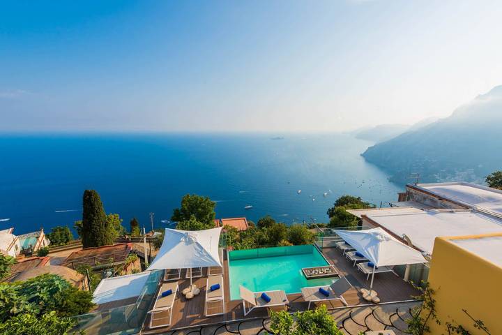 Villa pour 10 personnes, avec jardin ainsi que balcon et jacuzzi à Positano - 2