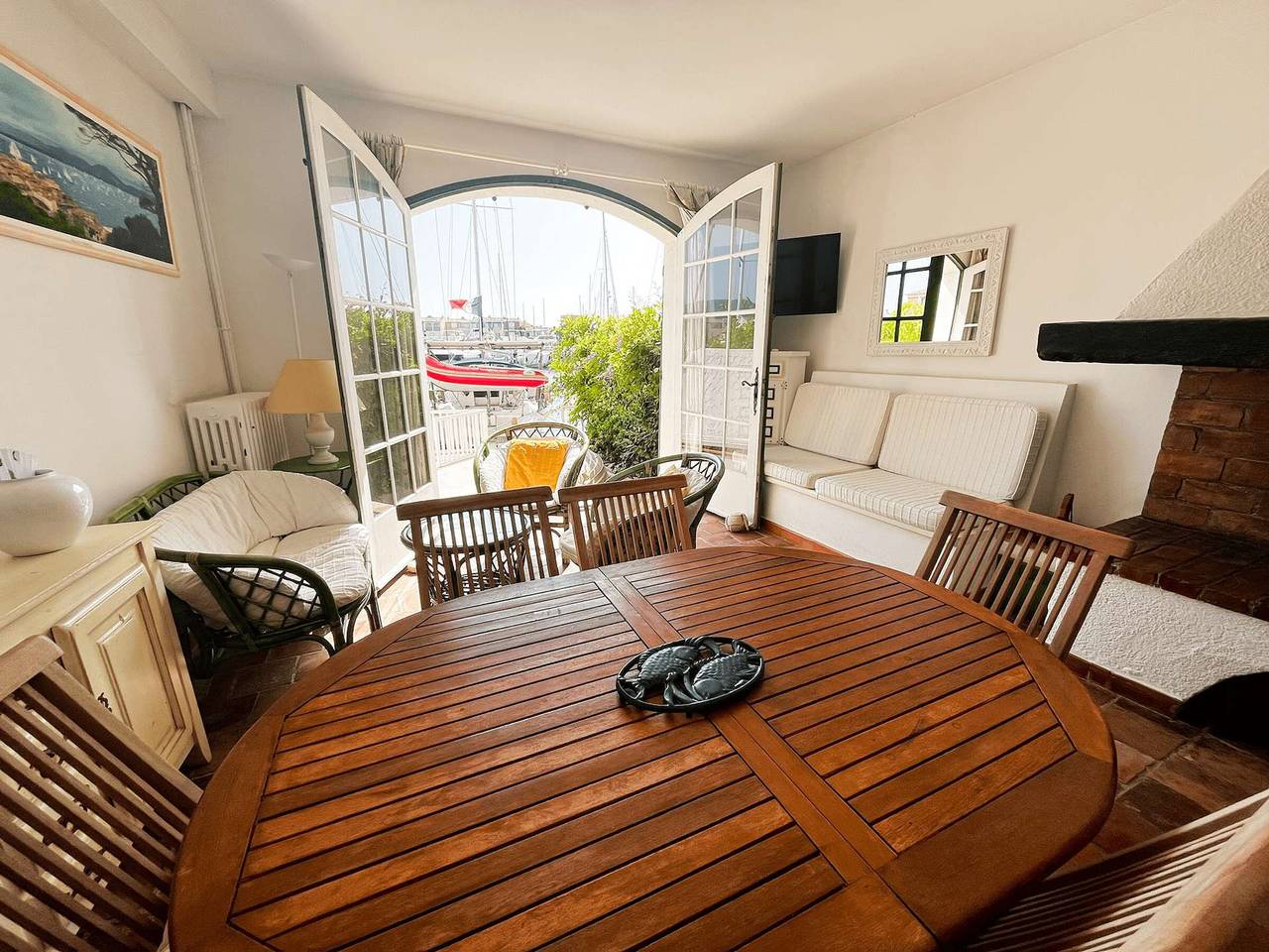 Maison de pêcheur avec parking - vue marina in Port Grimaud, Grimaud