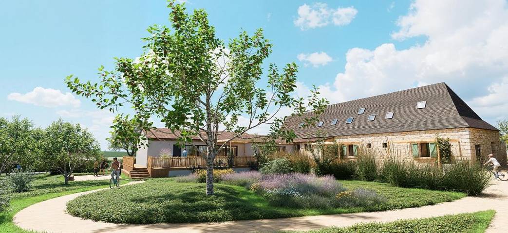 Chambre d’hôte pour 2 personnes, avec jardin ainsi que terrasse et piscine à Saint-Crépin-et-Carlucet