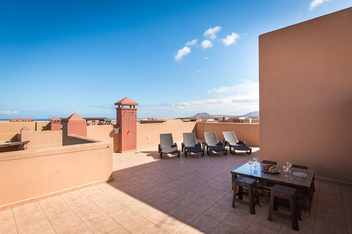 Ganze Wohnung, Home2Book Las Vistas Corralejo, Amazing Terrace in Geafond, La Oliva