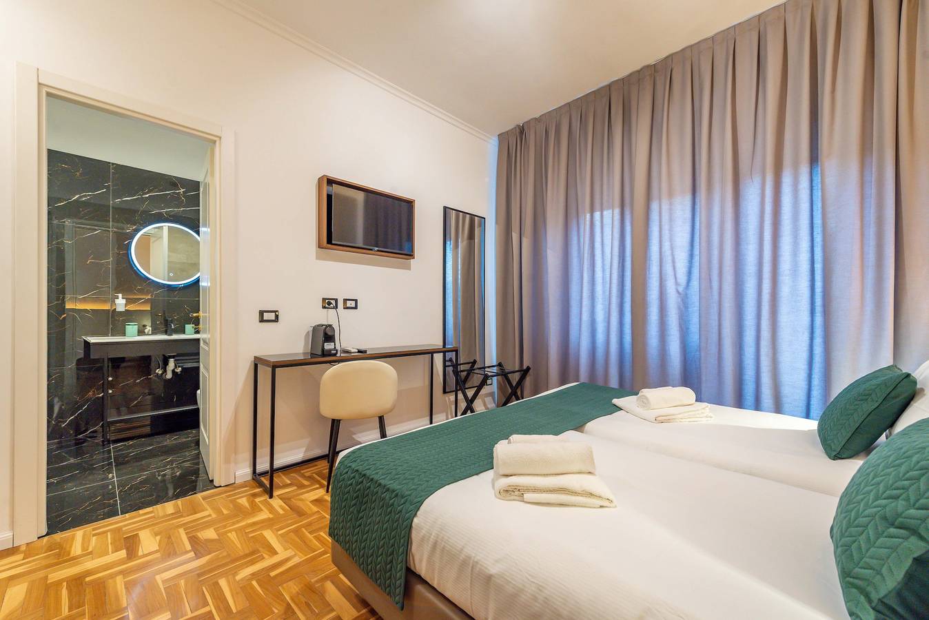 Relais Pamphili matrimoniale letti singoli in Rome, Province de Rome