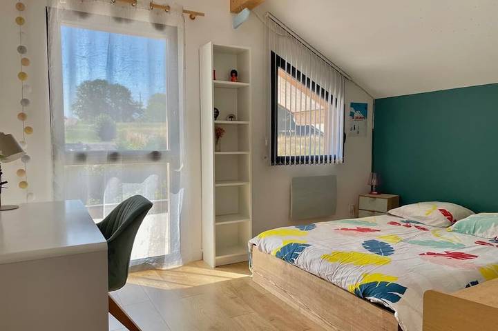 Location de vacances pour 6 personnes, avec terrasse et jardin à Villaz - 3