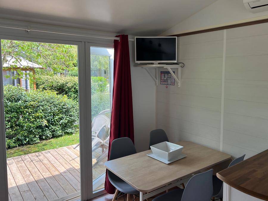 Camping Vallée de L'Indre - Mobilheim 4 personen - 2 Sdb Klimaanlage in Montbazon, Tours und Umgebung