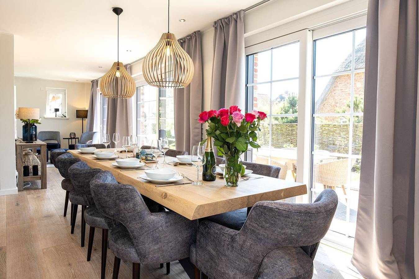 Exklusives Reethaus in Wenningstedt mit Sauna, Garten und moderner Ausstattung in Wenningstedt, Sylt