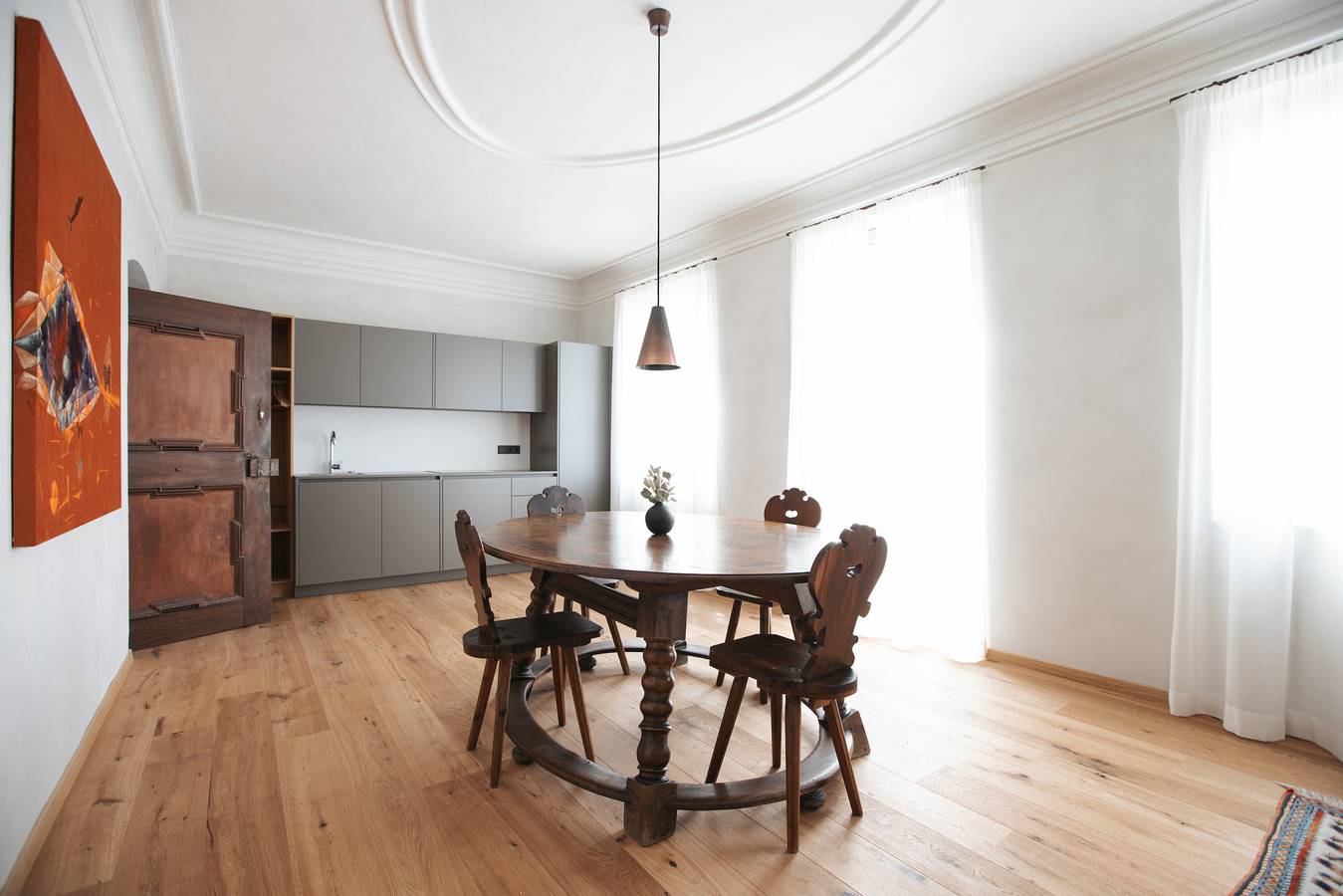 Ganze Wohnung, Ferienwohnung 'Ansitz Layshof Erlebach' mit Bergblick, Gemeinschaftsgarten und Wlan in Meran, Sarntaler Alpen