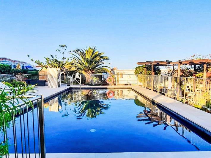 Ferienwohnung für 2 Personen, mit Pool und Garten in Playa del Águila - 2