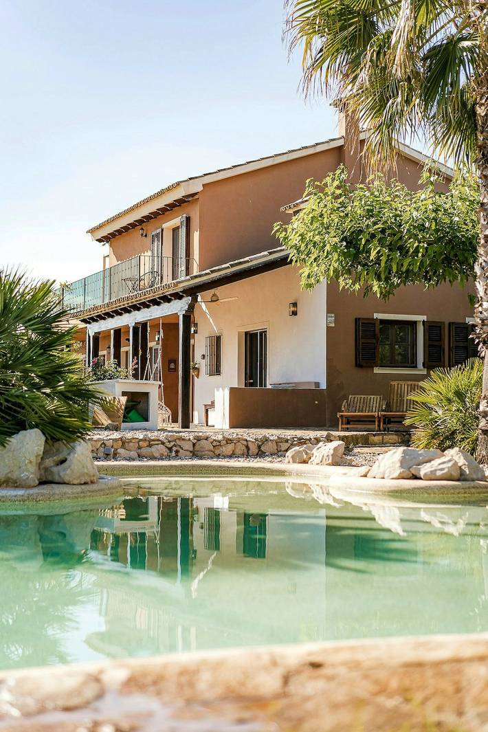 Location de vacances pour 12 personnes, avec Terrasse et Jardin à Cervera del Maestre