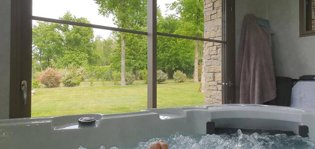 Location de vacances pour 2 personnes, avec jardin ainsi que jacuzzi et sauna à Vertou - 2