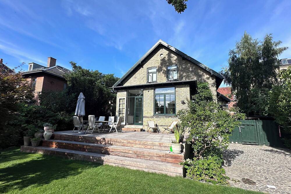 Komplett renovierte, luxuriöse Villa in Frederiksberg, Kopenhagen
