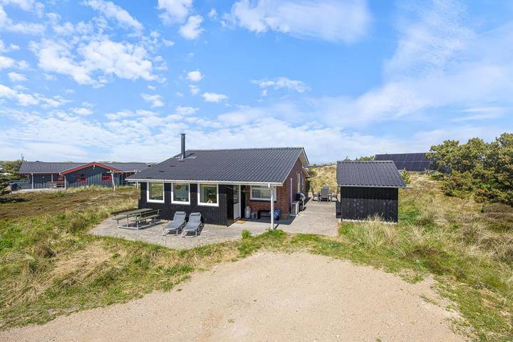 Ferienhaus für 4 Personen, mit Terrasse und Balkon/Terrasse, mit Haustier in Dänemark an der Nordsee