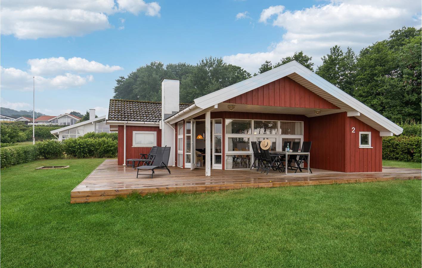 Vacation house for 8 people with sauna in Bjert, Little Belt