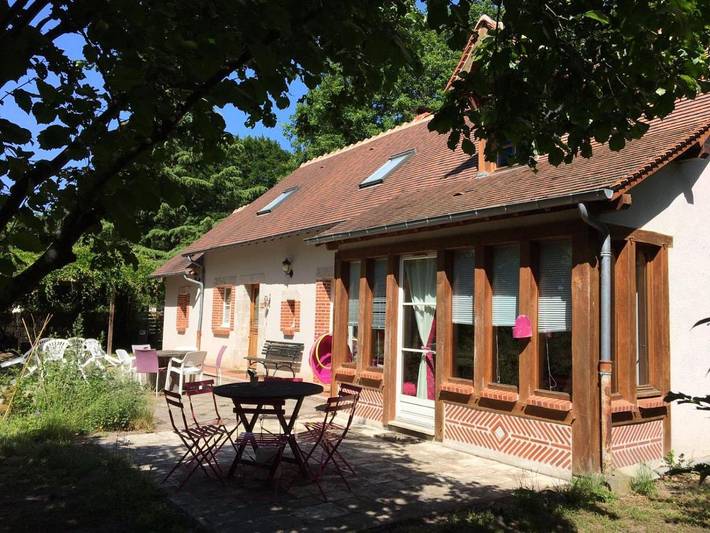 Location de vacances pour 14 personnes, avec jardin et vue, animaux acceptés à Cellettes - 2