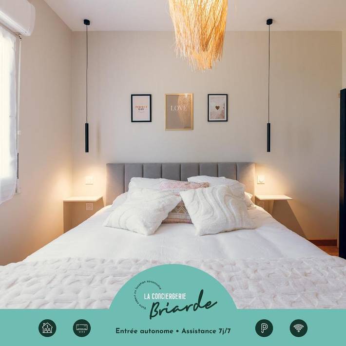 Appartement de vacances pour 5 personnes, avec vue et jardin, animaux acceptés