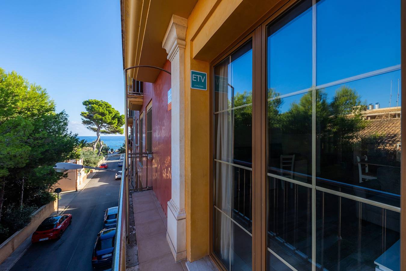 Ganze Wohnung, Wohnung "Sa Estany", drei Minuten vom Strand entfernt, mit Meerblick und Klimaanlage in Cala Ratjada, Capdepera