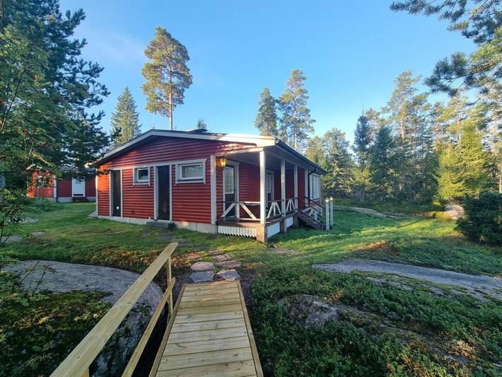 Ferienhaus für 10 Personen, mit Terrasse und Sauna sowie Seeblick und Ausblick in Rauma - 2
