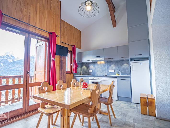 Gîte pour 6 personnes, avec Balcon dans Office De Tourisme La Maison D Aussois