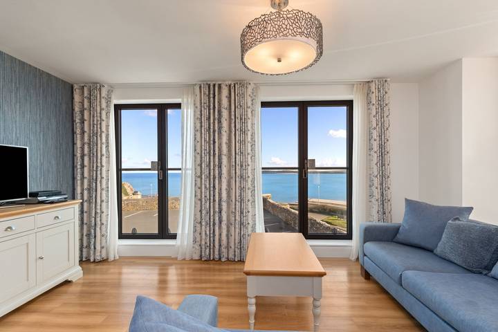 Holiday apartment for 6 people, with Balcony and Ocean view in Tenby