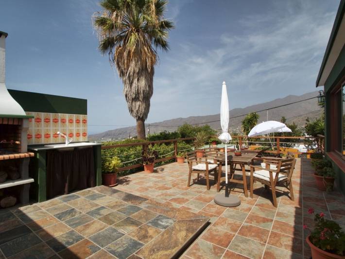 Bungalow für 5 Personen, mit Garten und Terrasse, kinderfreundlich auf La Palma