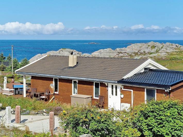 Ferienhaus für 6 Personen, mit Terrasse und Sauna in Rogaland