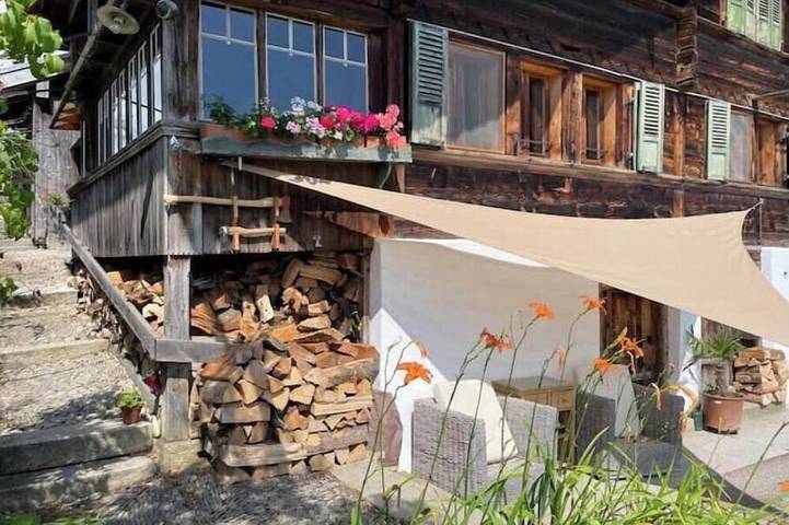 Sérénité, fantastische Aussicht, Apartment, ruhiges Spiez in Einigen, Spiez