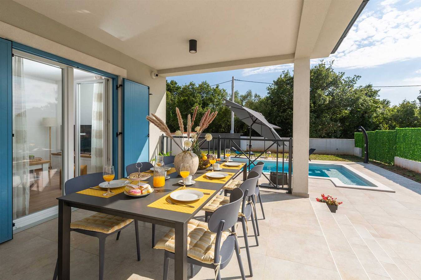 Villa Grandini Azzurra in Svetvinčenat, Central Istria