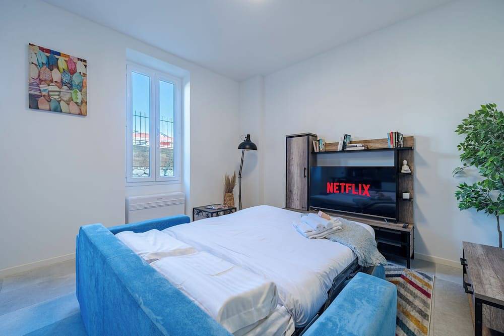Entire apartment, 1-Br Monaco Apartment - 1 minute to Monaco in Beausoleil, Nice region