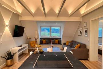 Ferienhaus für 4 Personen, mit Garten und Sauna in Tecklenburg