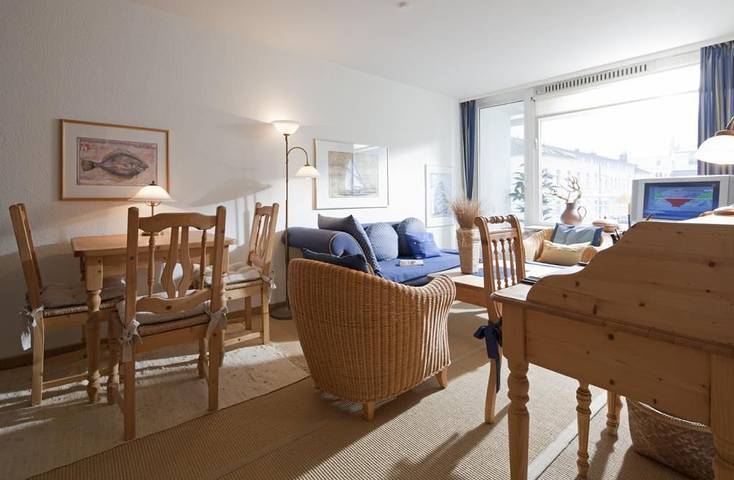 Ferienwohnung für 3 Personen, mit Balkon auf Norderney