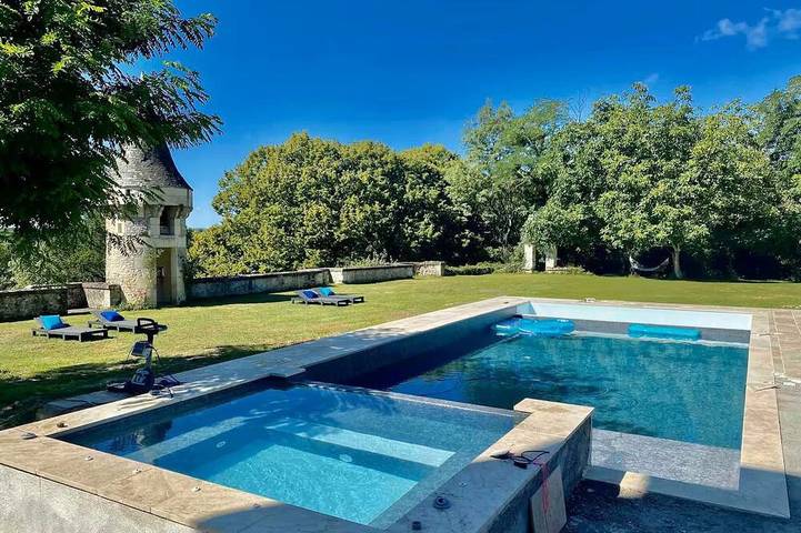 Gîte pour 2 personnes, avec piscine