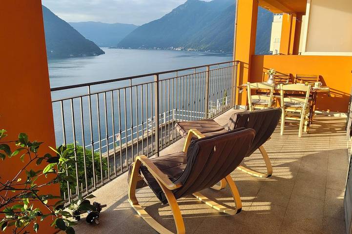 Ferienwohnung für 8 Personen, mit Sauna und Garten sowie Terrasse, mit Haustier