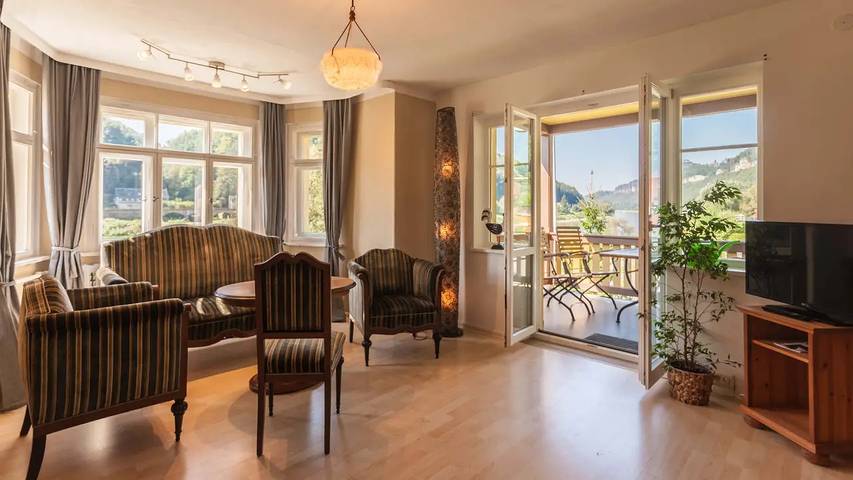 Ferienwohnung für 4 Personen, mit Garten in Bad Schandau