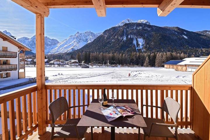Ferienwohnung für 3 Personen, mit Balkon und Ausblick in Sexten - 2