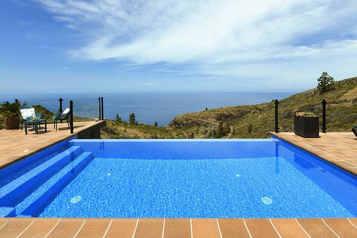 Casa de vacaciones para 4 personas, con vistas al lago además de jardín y terraza en La Palma - 2