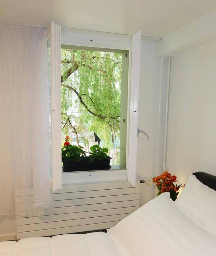 Vakantiehuis voor 3 personen, met Uitzicht op het meer en Uitzicht in Thun