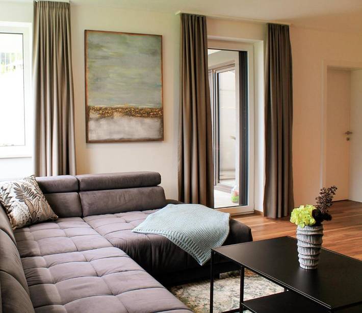 Ferienwohnung für 5 Personen, mit Terrasse und Ausblick