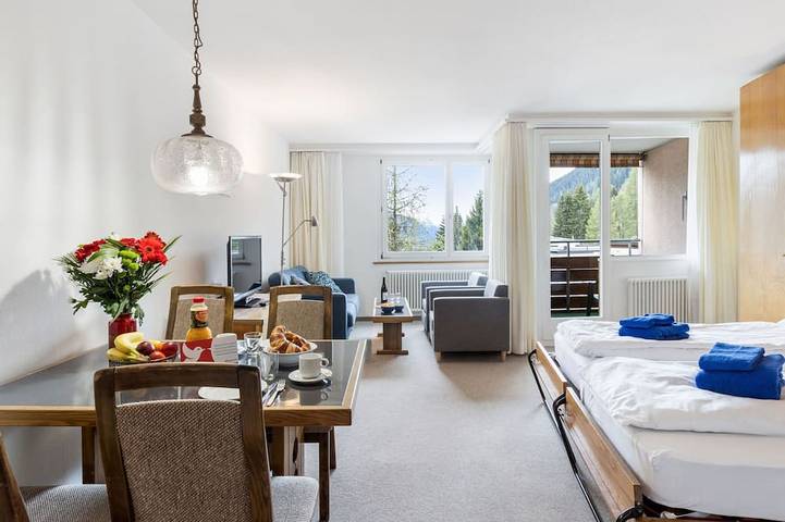 Ferienwohnung für 4 Personen, mit Balkon und Sauna, mit Haustier - 1