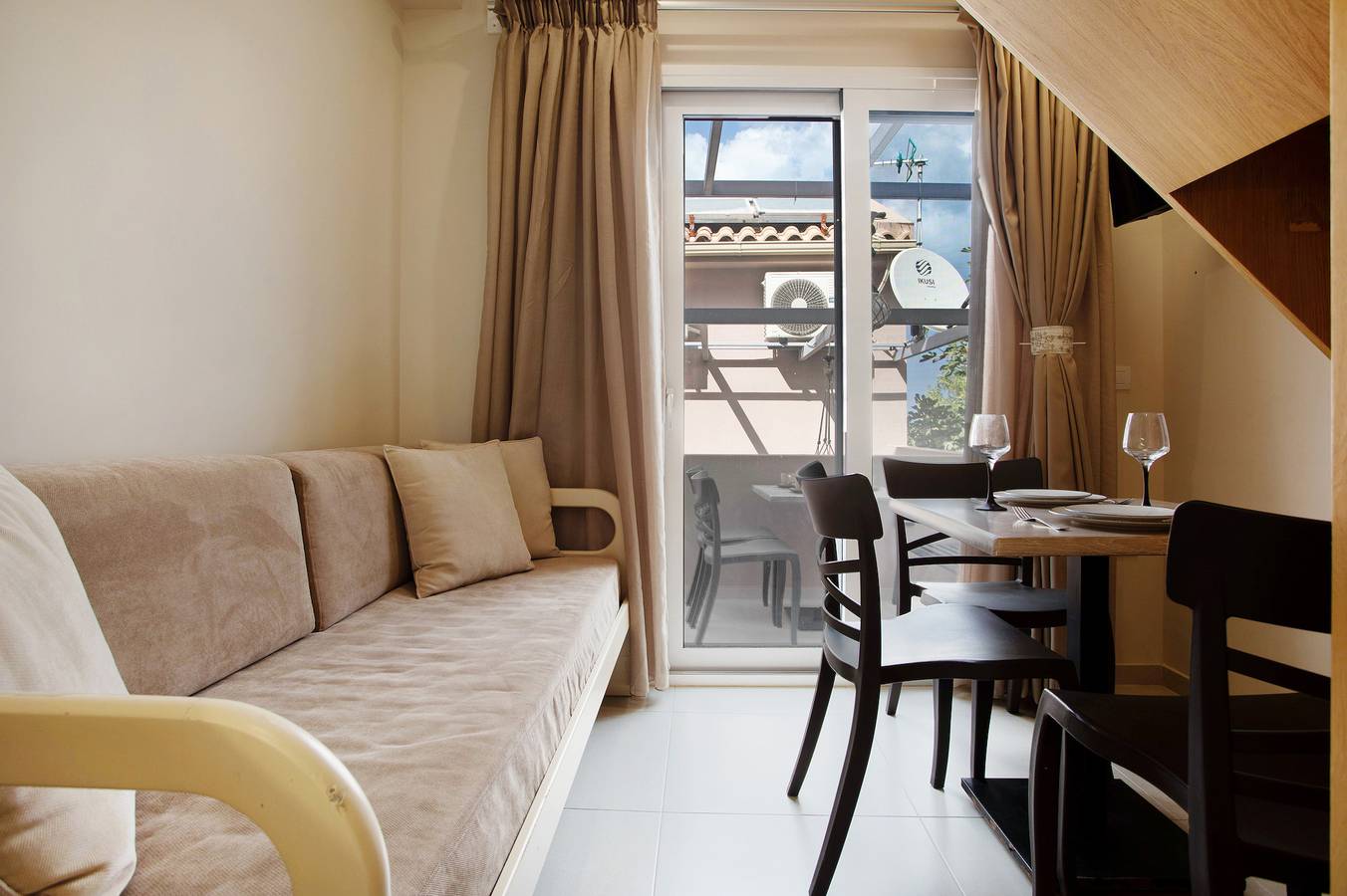 Ganze Wohnung, Ferienwohnung "Casa Doppia 2" mit Meerblick, Balkon und Wlan in Bochali, Zakynthos