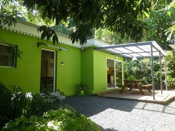 Gîte pour 4 personnes, avec terrasse sur l' Île de la Réunion